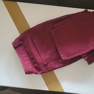 Denim 24/7 18w tall burgundy jeans #48